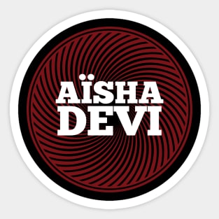 Aisha Devi Sticker